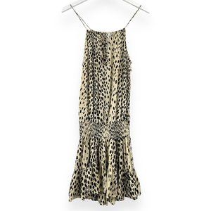Sabia Leopard Print Mini Dress